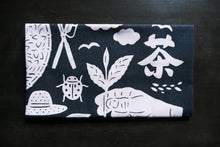 画像をギャラリービューアに読み込む, お茶手拭い(紺色カラー) - TEA FACTORY GEN