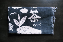 画像をギャラリービューアに読み込む, お茶手拭い(紺色カラー) - TEA FACTORY GEN
